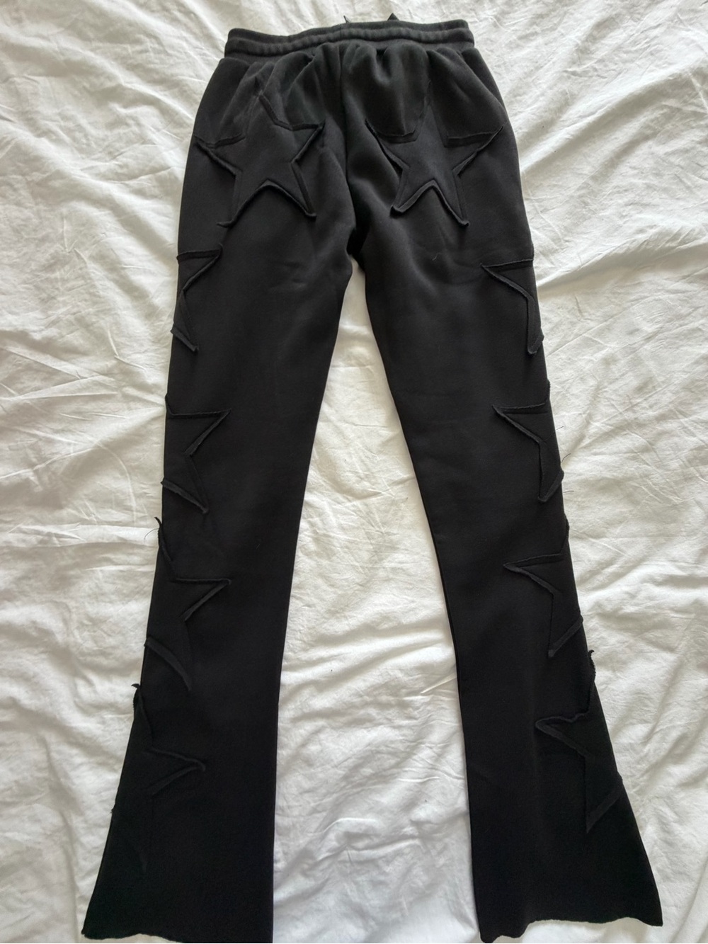 Rockstar Original Women’s Sinayah Black Stacked Star Track Pants Medium NWT - Picture 7 of 14